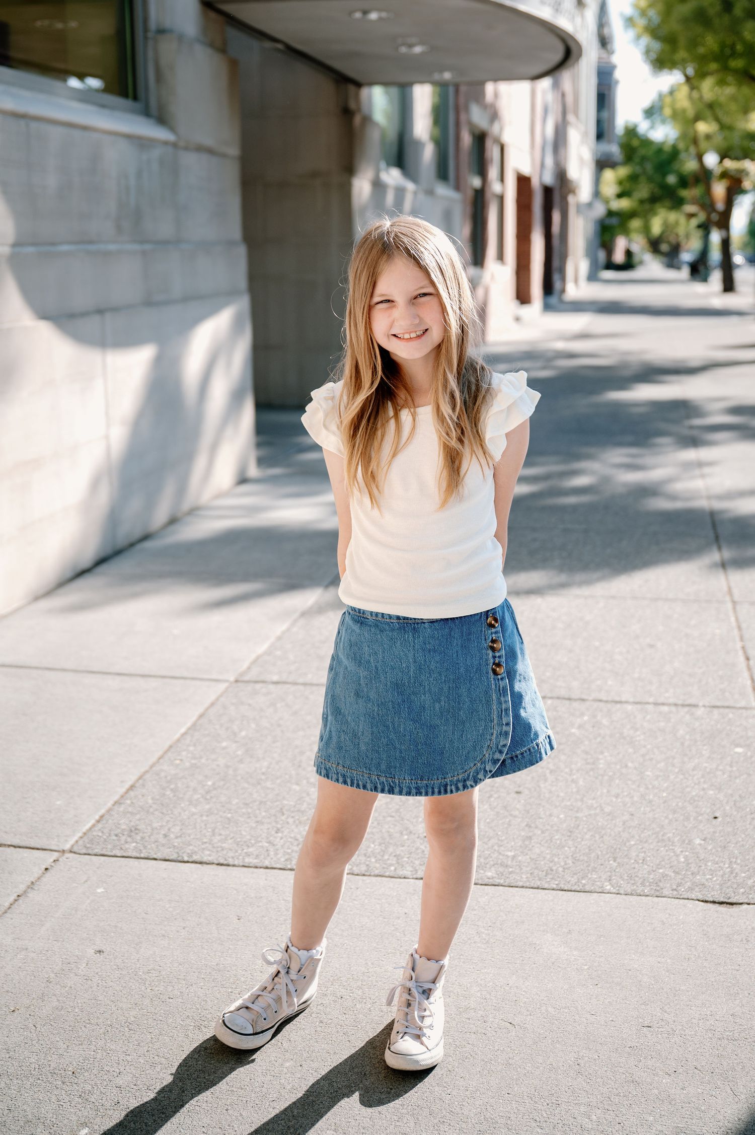 Walla Walla downtown family photos
