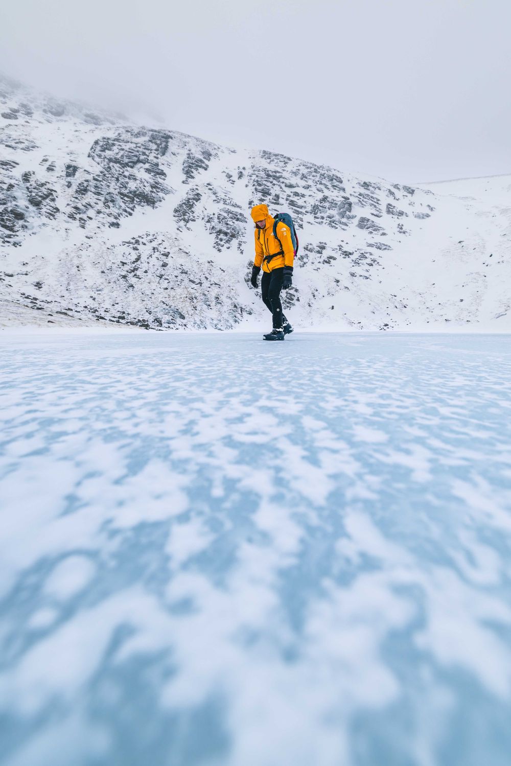 Winter mixed climbing in Cairngorms, Scotland with Matthew Pavitt.