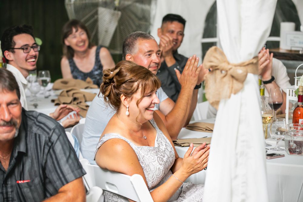 Rustic Farmhouse Backyard Wedding Photos by London Ontario Photographer Shawn Van Daele
