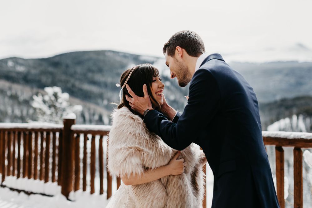 first look, Breckenridge, Wedding, portraits, the lodge, colorado, photographer, details, best CO weddings, winter
