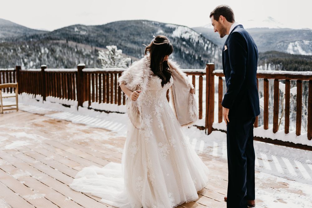 first look, Breckenridge, Wedding, portraits, the lodge, colorado, photographer, details, best CO weddings, winter
