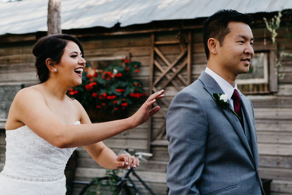 First Look Ideas, First Look Photography, Colorado Springs Wedding Photography, Hillside Gardens, Colorado Springs,