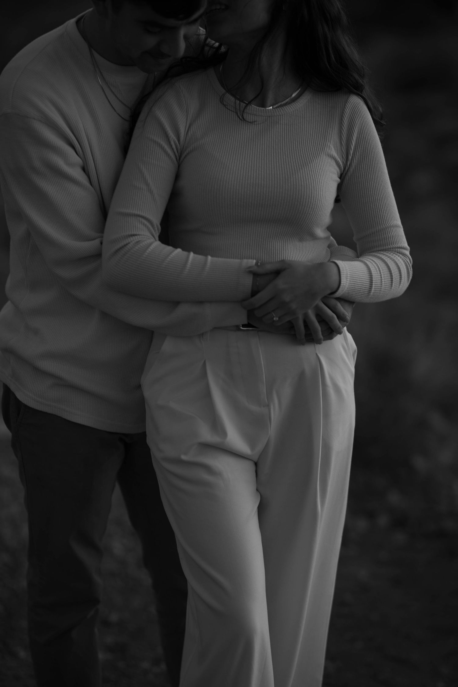 sunset desert couples session in el paso texas