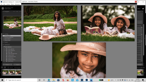 Culling images in Lightroom by Melbourne outdoor family photographer Kate Cashin