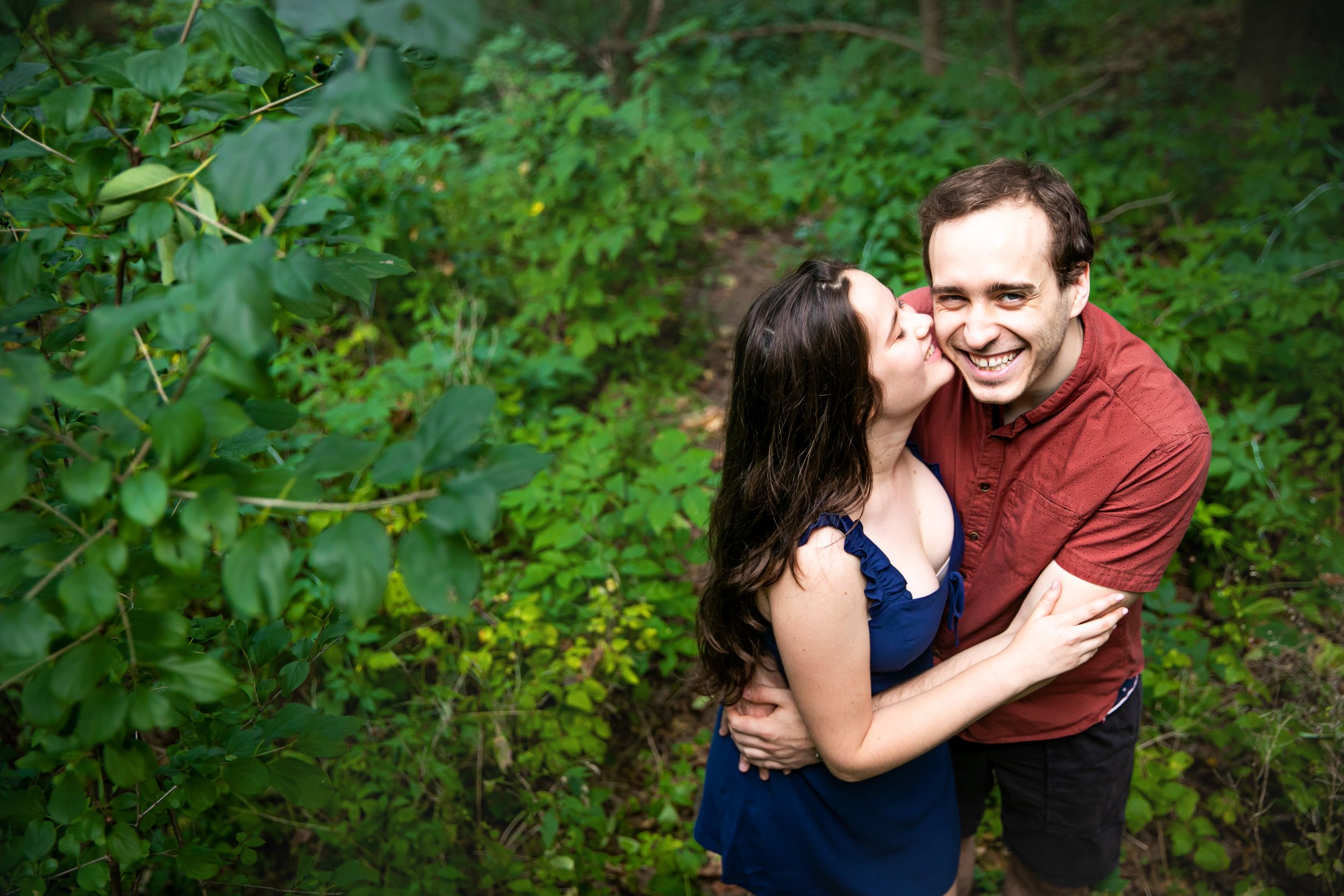 Sherman Falls Heritage Trail Ancaster Ontario Engagement Photos Shawn Van Daele