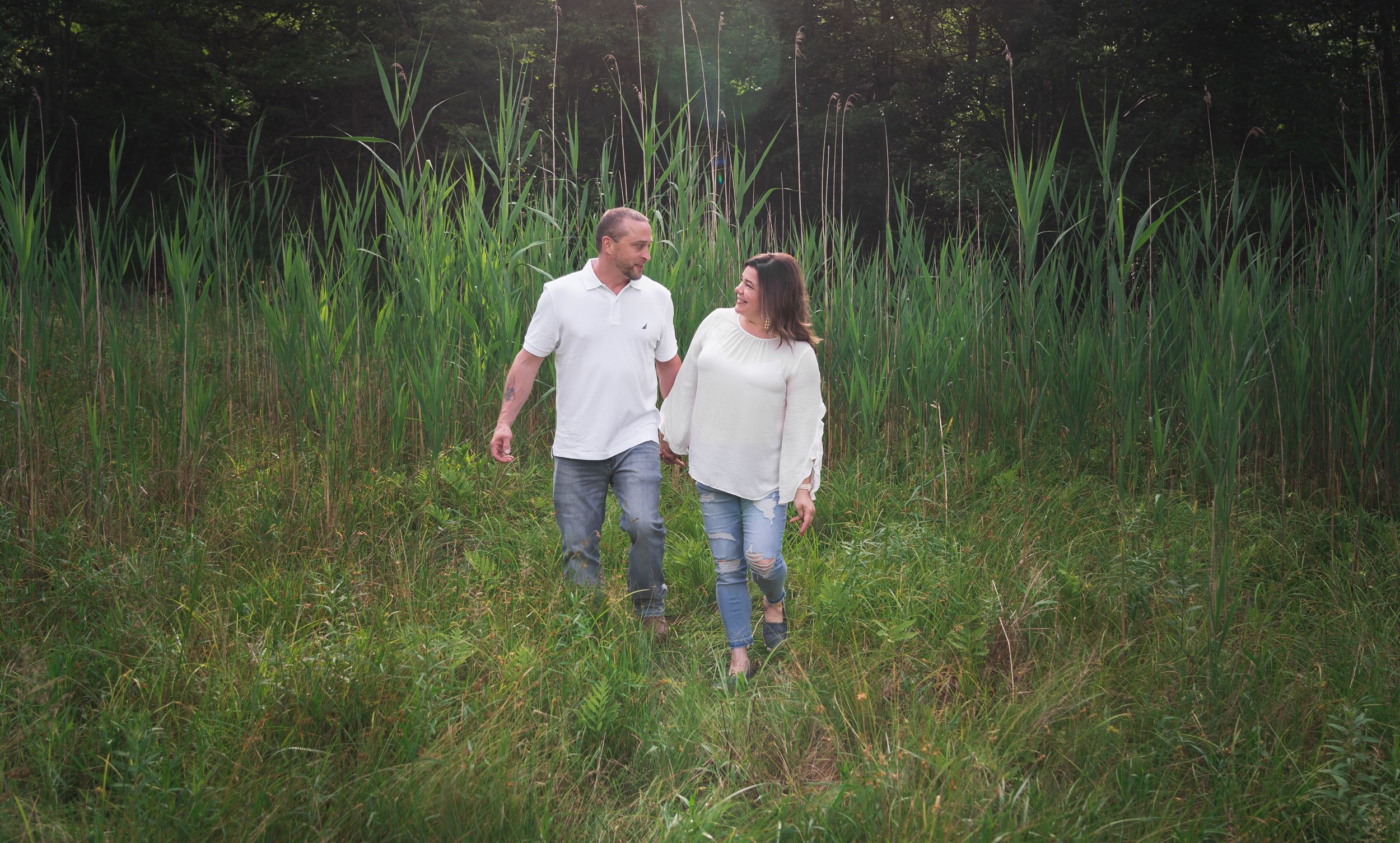 Preston Christman Photography Engaged Couple at Hickory Run State Park Poconos Wedding