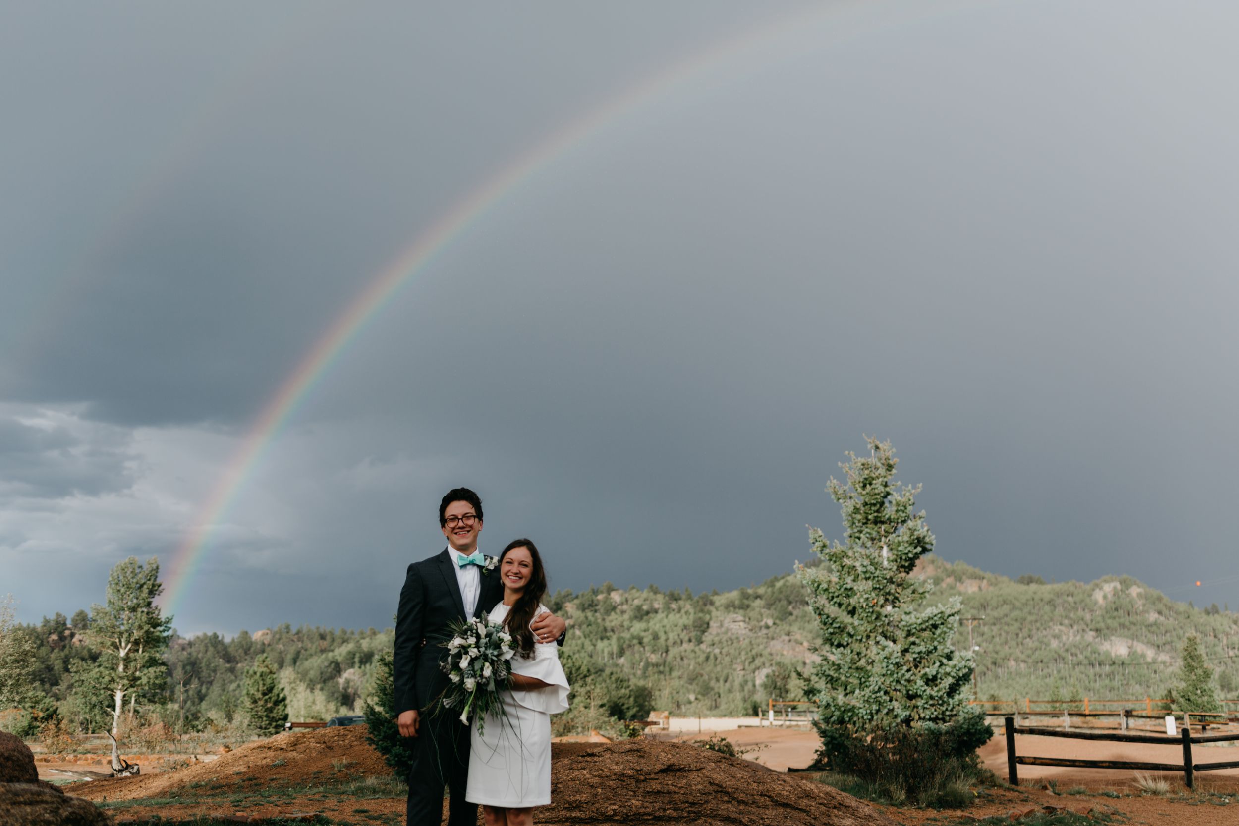 rainbow, wedding inspiration, colorado, wedding photographer, best of colorado weddings, beautiful wedding, simple, fun