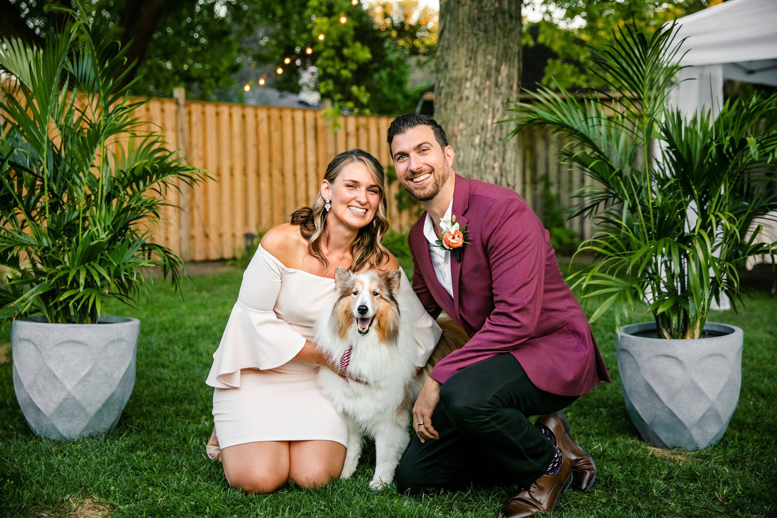 London Ontario Surprise Backyard Pop Wedding Photography by Shawn Van Daele