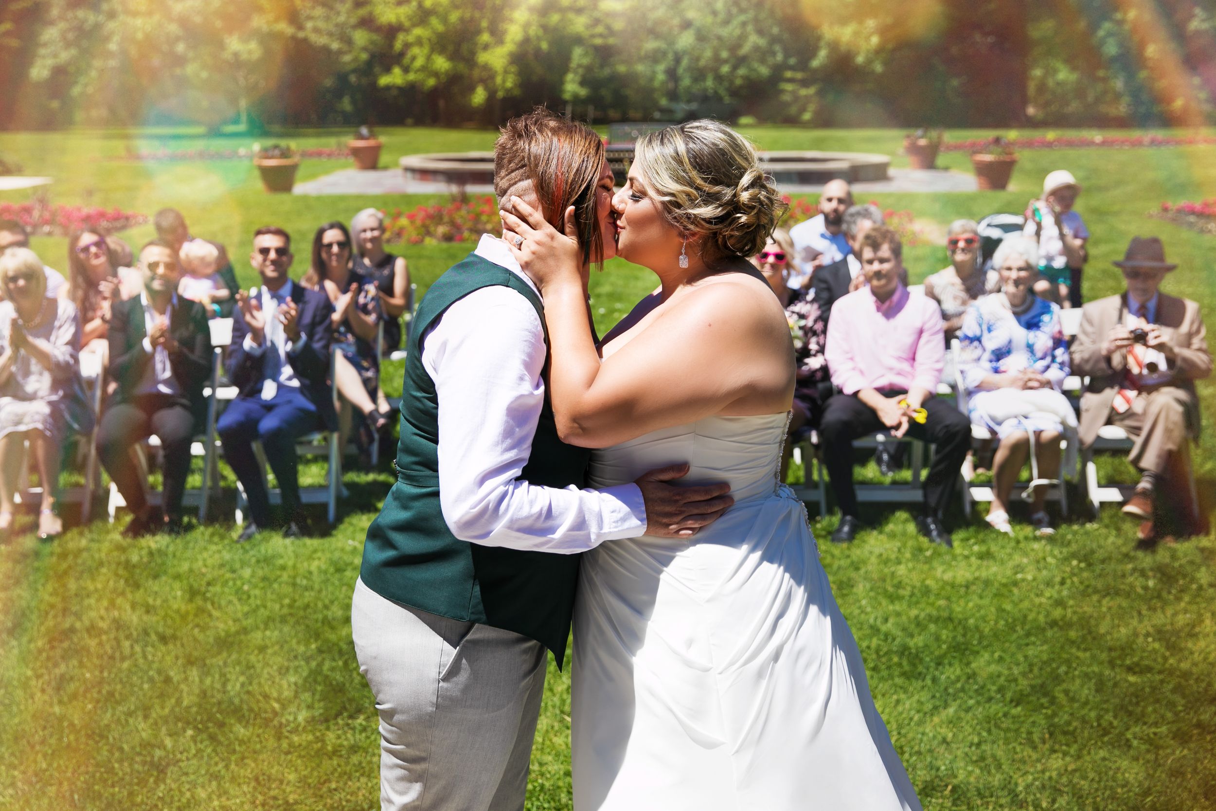 London Ontario Civic Gardens Wedding Photos