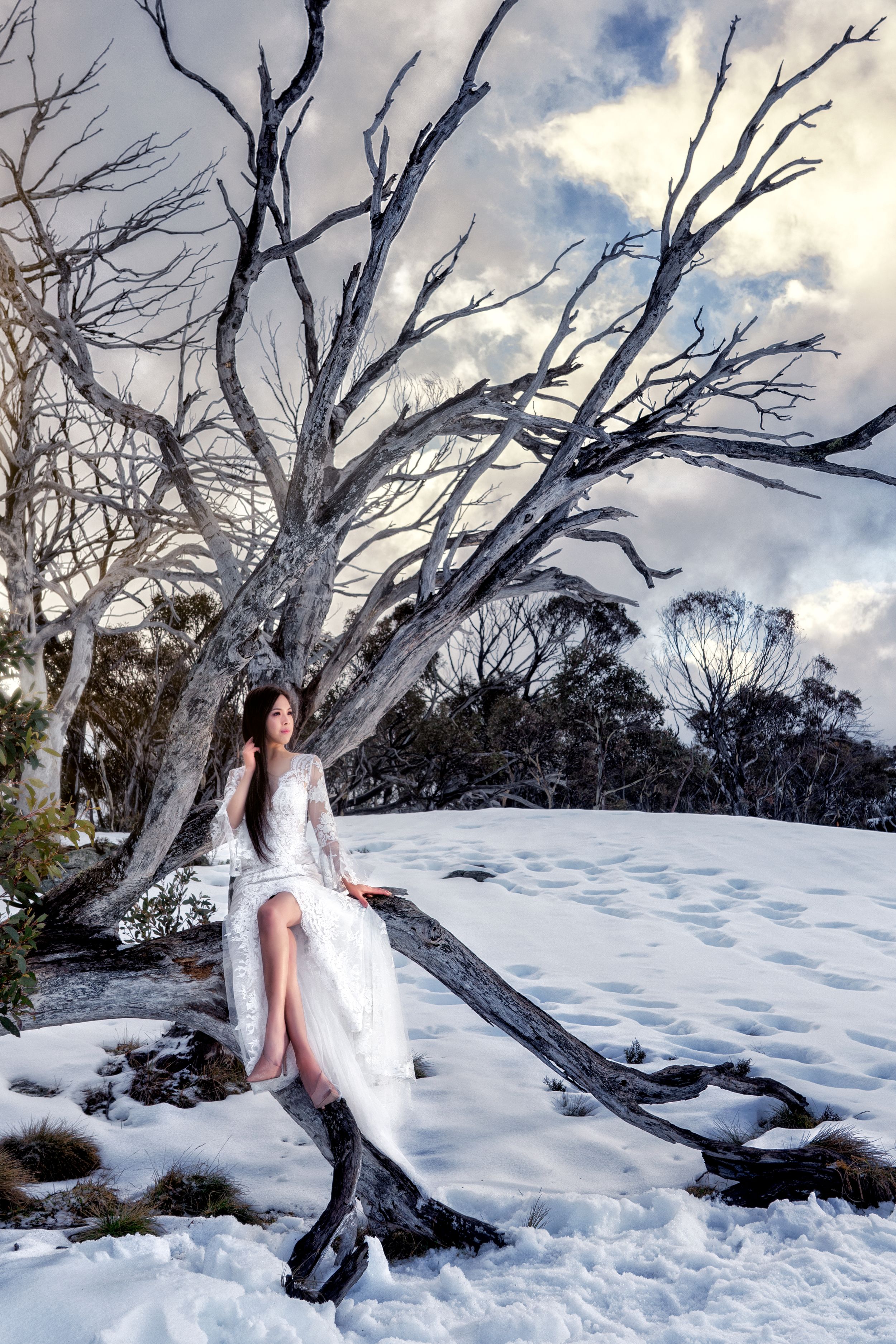 悉尼雪山婚纱照 悉尼婚纱照