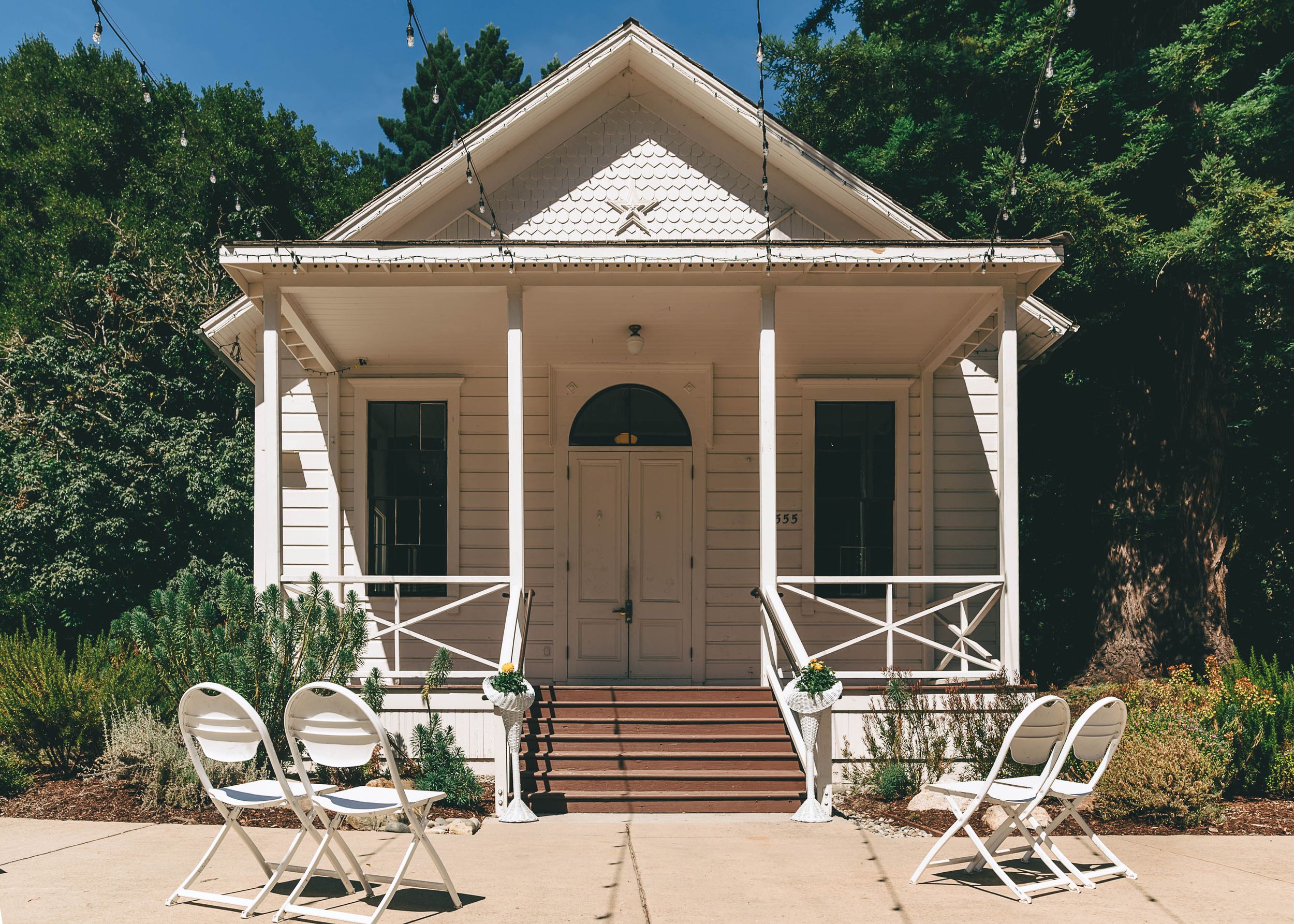 Valencia Hall an intimate wedding venue in Aptos.