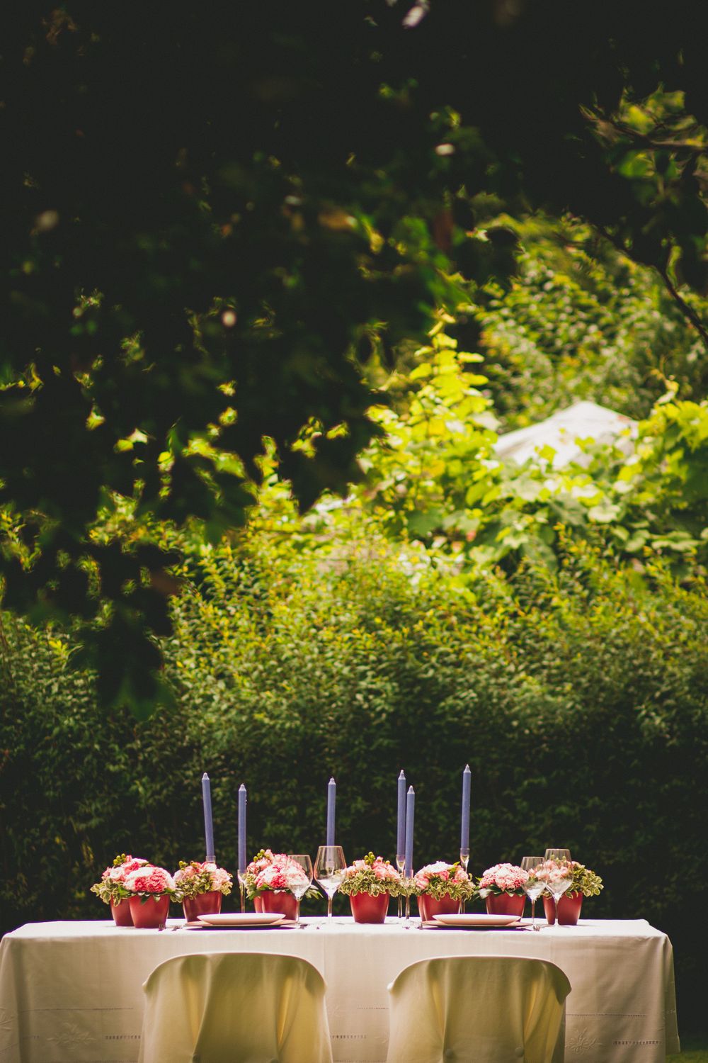Wedding table. Mesa de festa de casamento