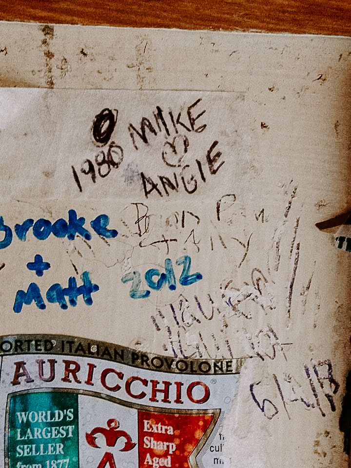 love notes in a store in New Orleans