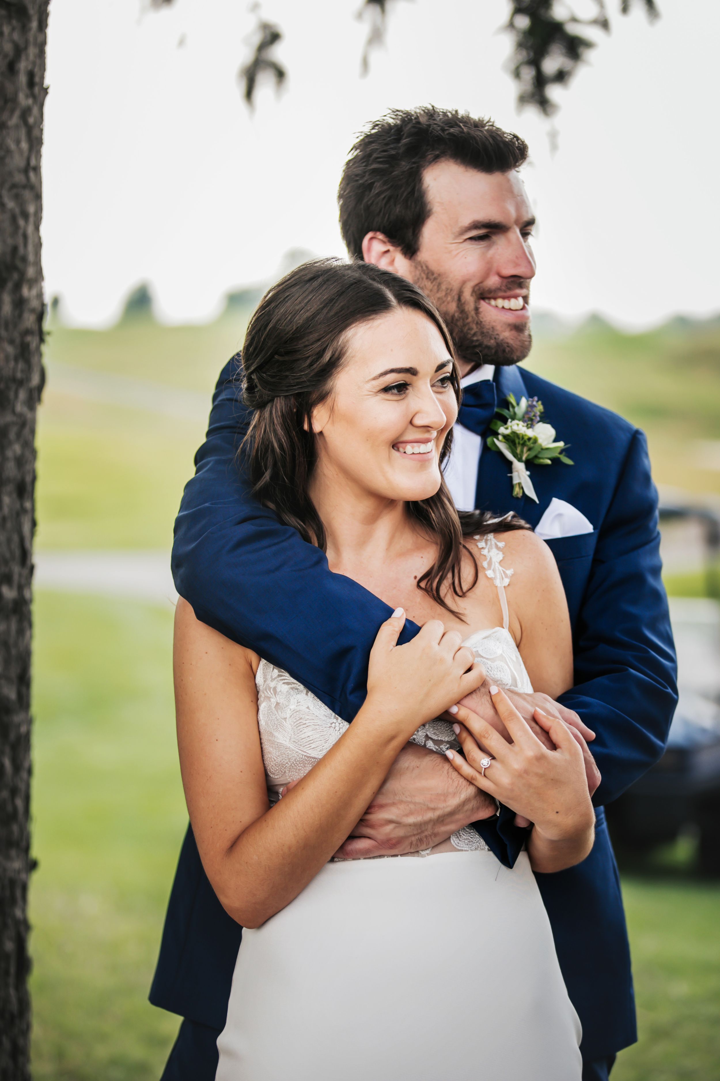 Whistle Bear Golf Club Cambridge Bride and Groom Wedding Photos