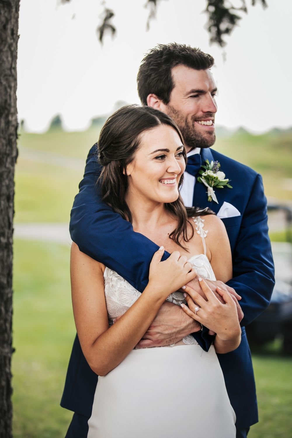 Whistle Bear Golf Club Cambridge Bride and Groom Wedding Photos