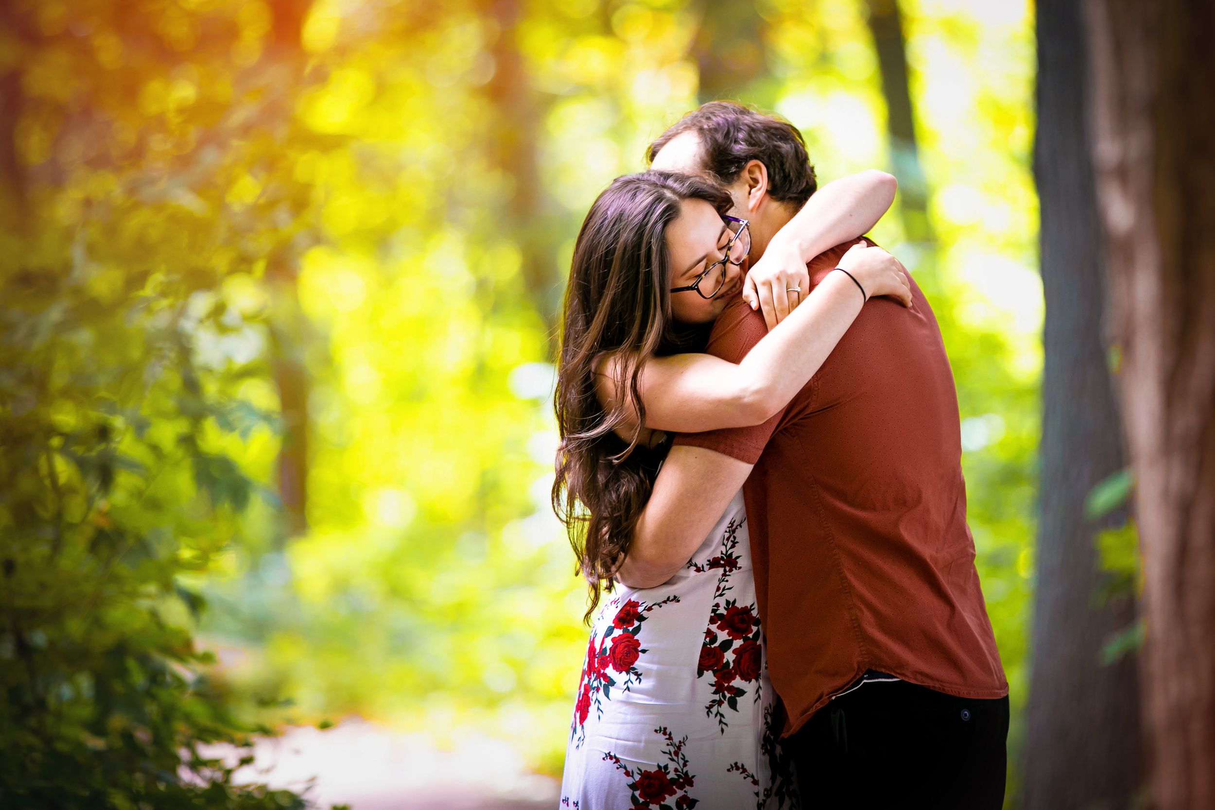 Sherman Falls Heritage Trail Ancaster Ontario Engagement Photos Shawn Van Daele