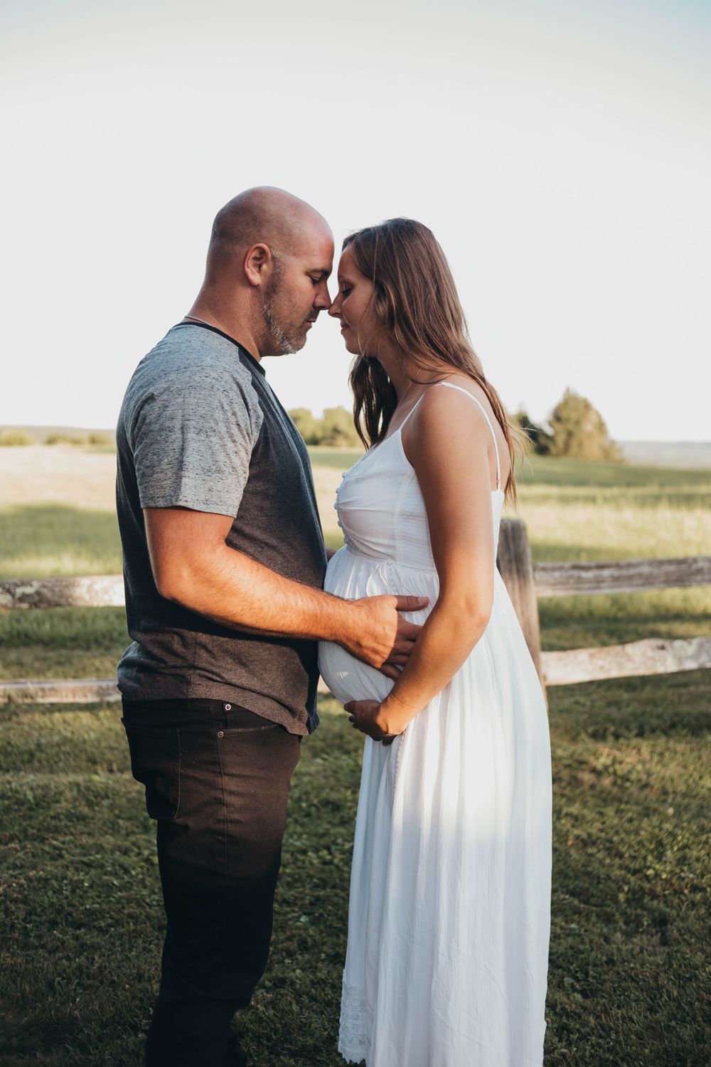 the happy parents by worcester ma maternity and newborn photographer
