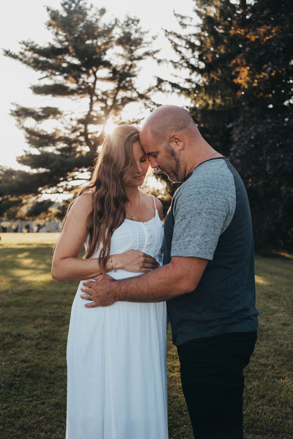 mom and dad by worcester ma maternity and newborn photographer
