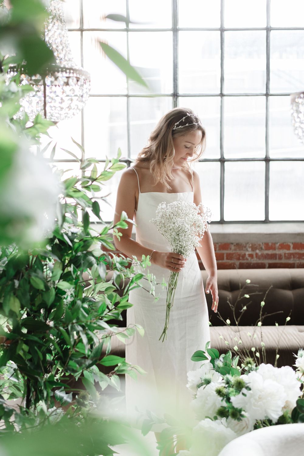Toronto bridal photos at Preto Loft studio documentary
