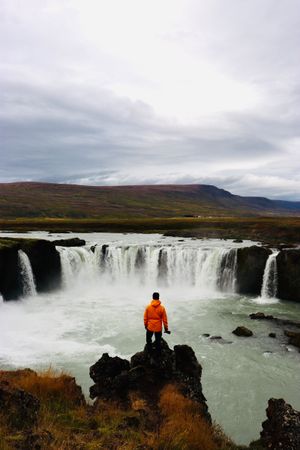 Godafoss in Island.