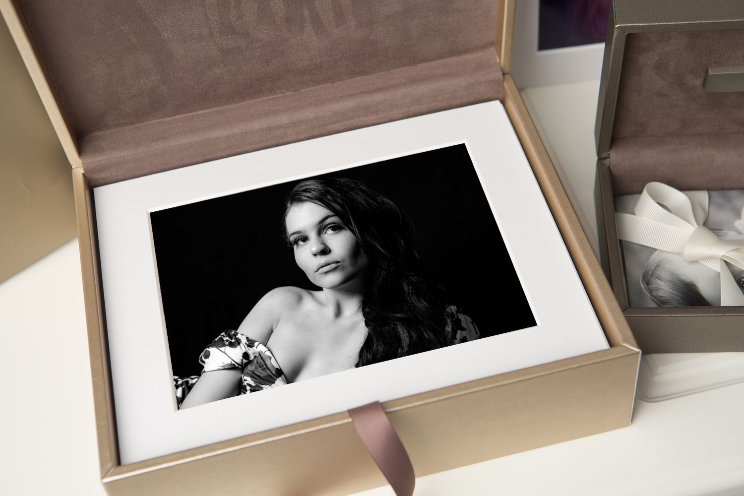 Print box Folio Box Kessex Boudoir Photography