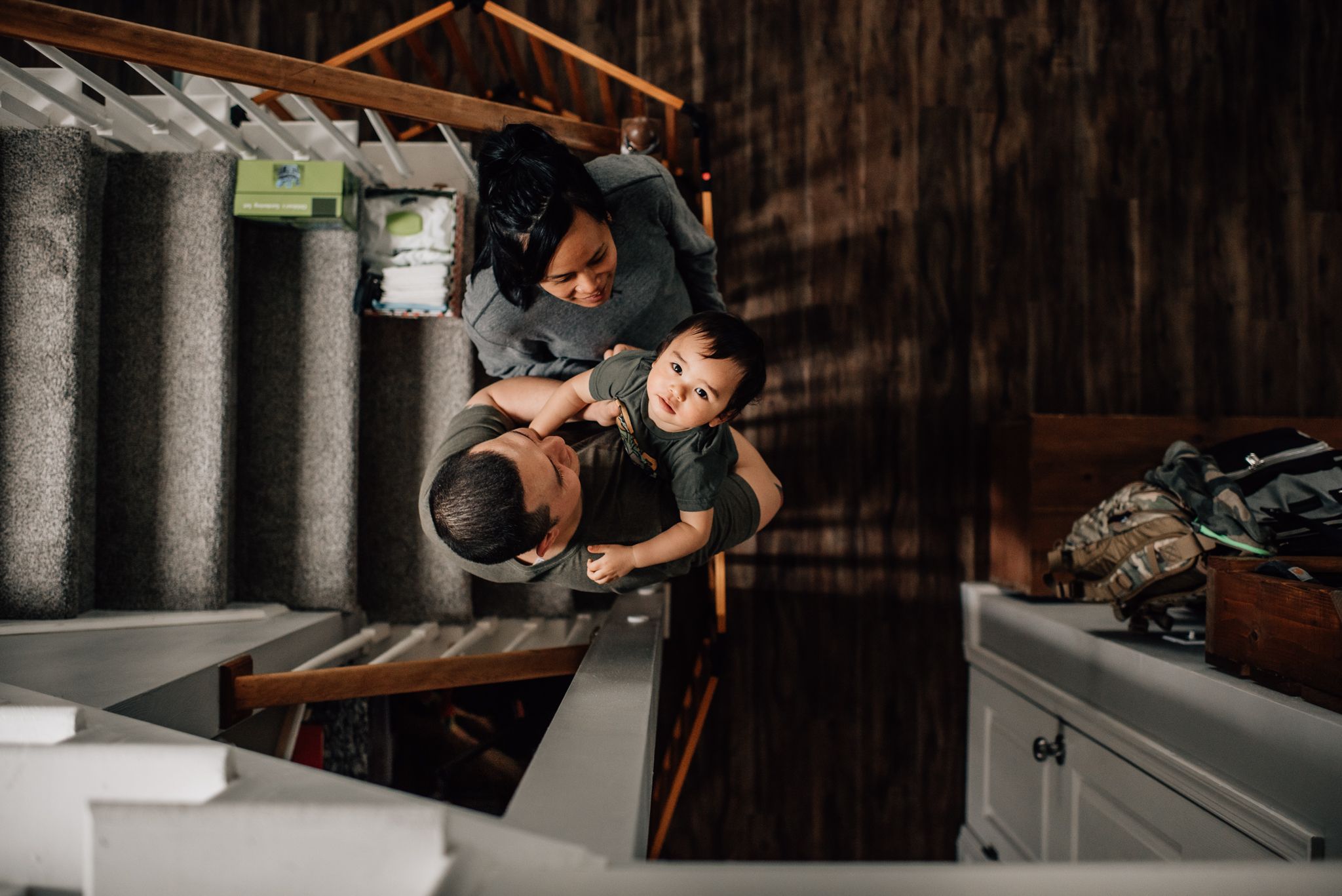 Family Laboring together