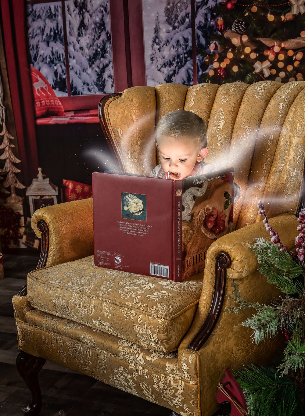2019 Magc of the Holidays Austin Baby Photographer