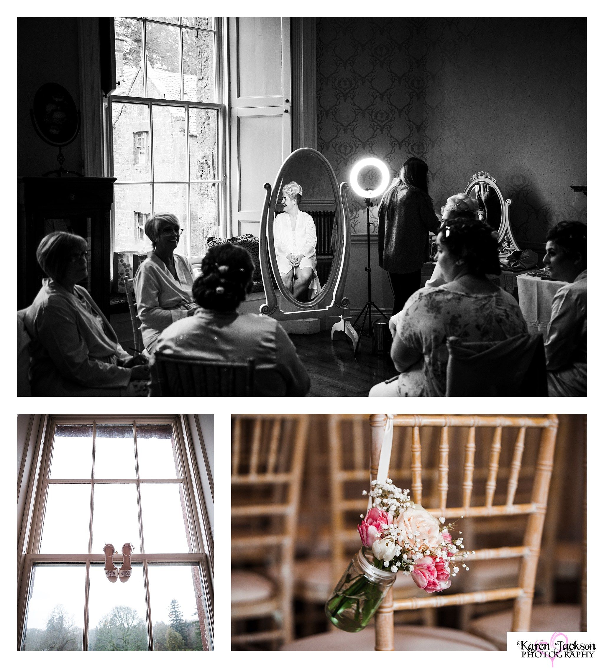Fasque Castle wedding Photographer Aberdeenshire