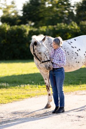 Equestrian Portraits Photography Appaloosa and rider