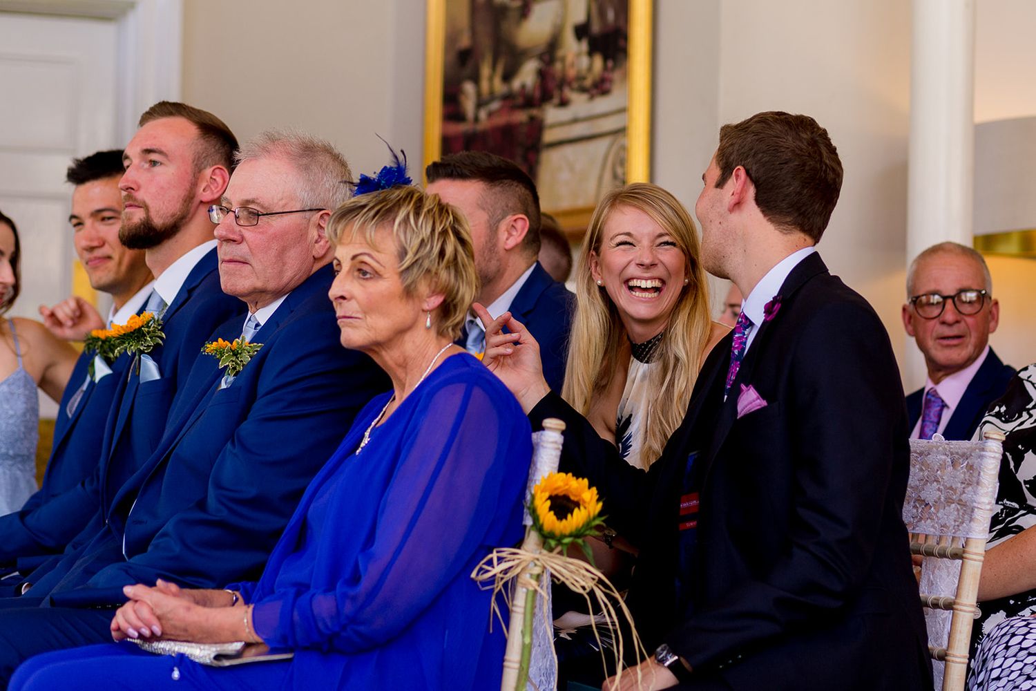 wedding guests