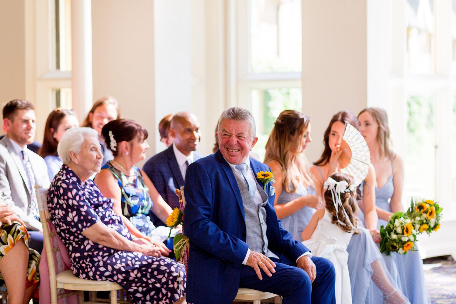 happy father of bride