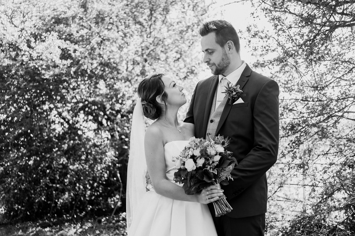 black and white candid photos
