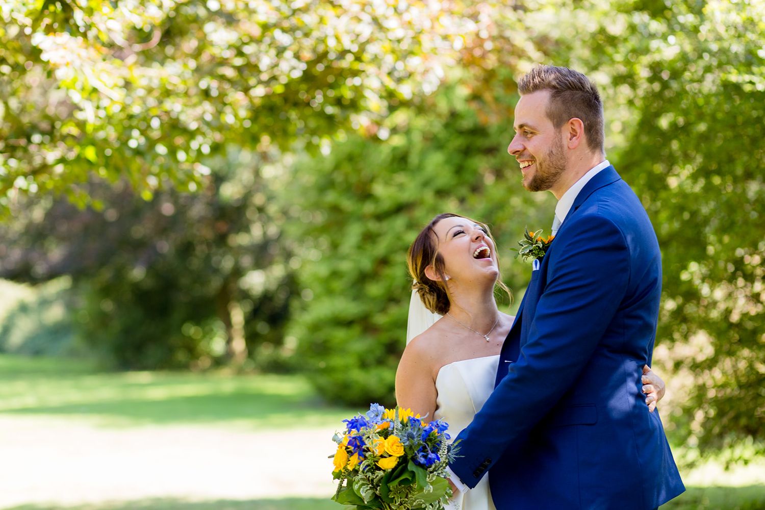 natural wedding photos