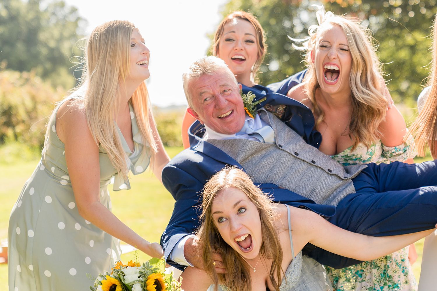 silly wedding photos
