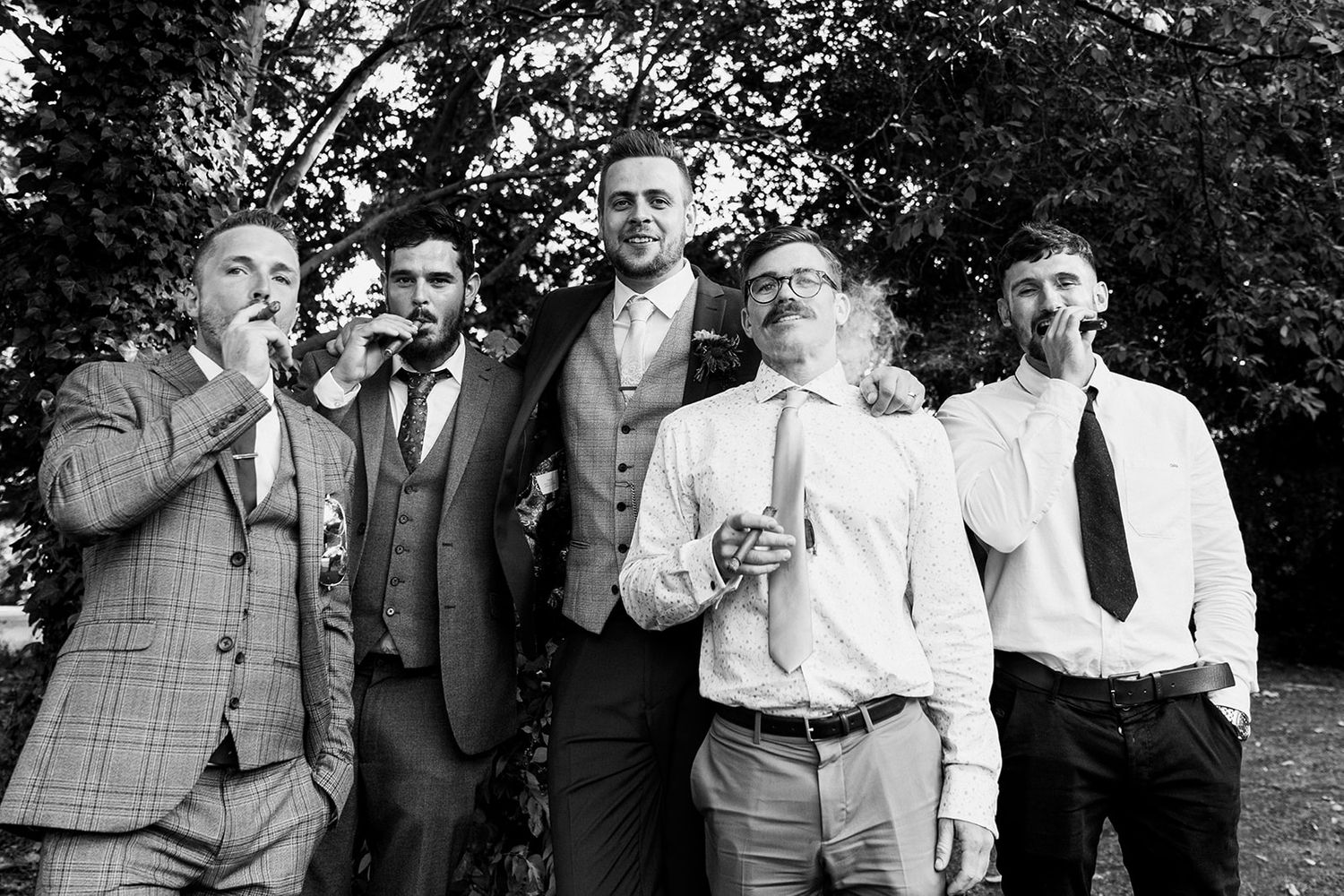 black and white candid photos