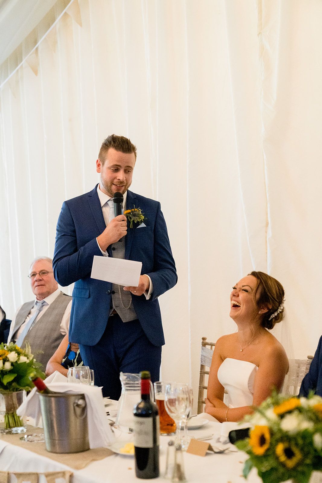 bride and groom speeches