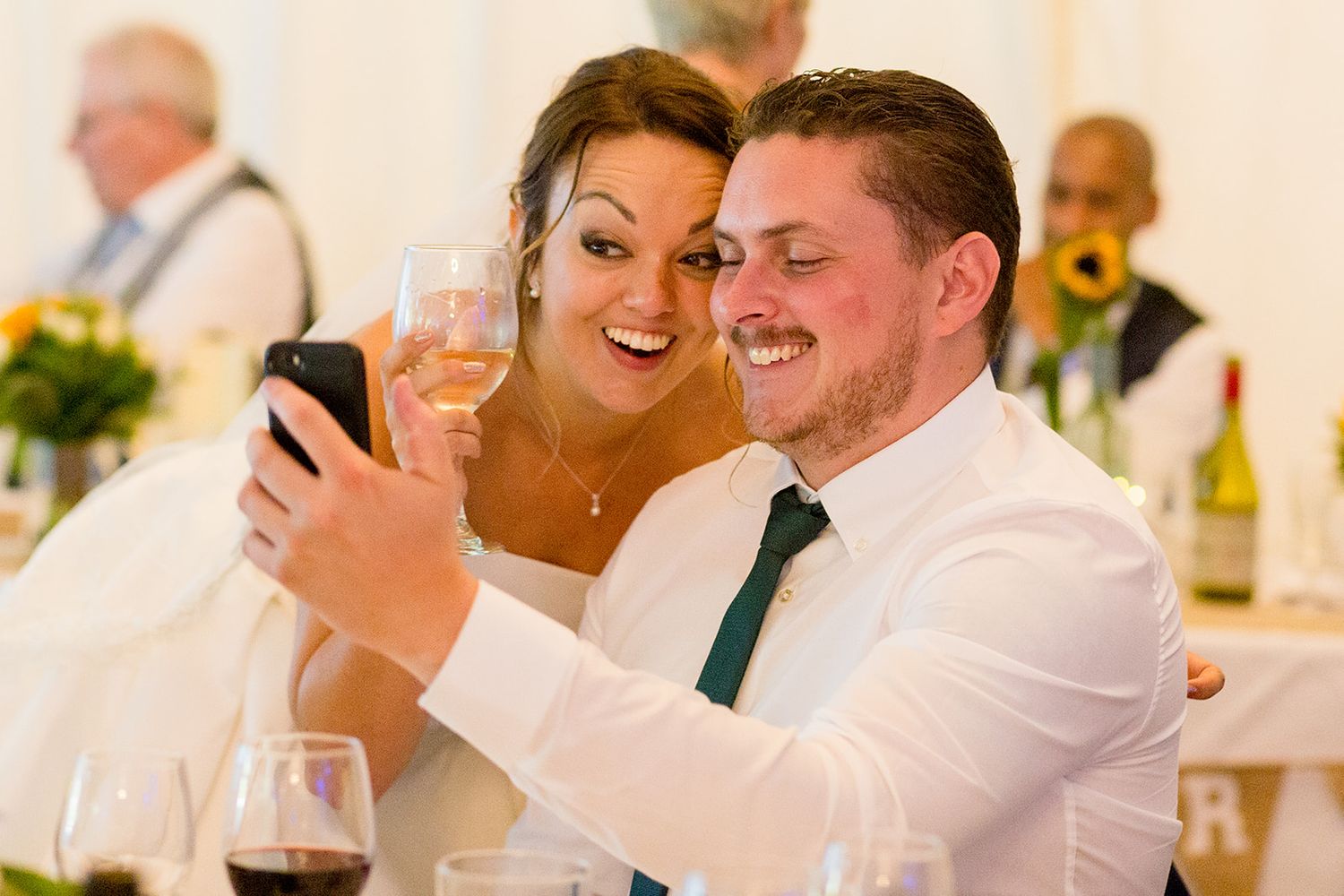 silly wedding photos