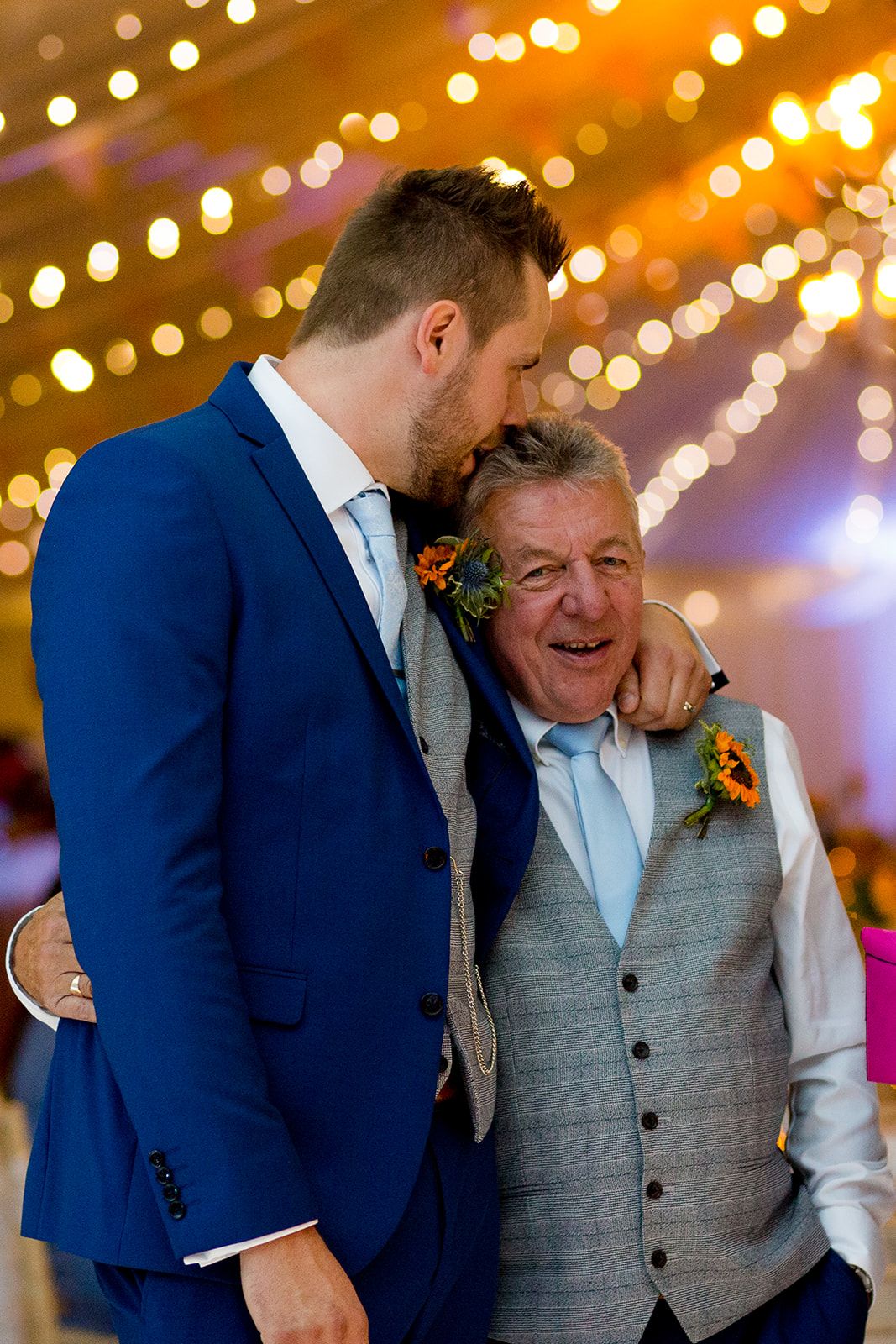 groom and father of bride