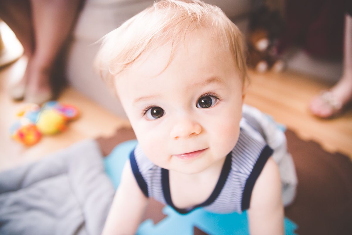 Bébé expressif