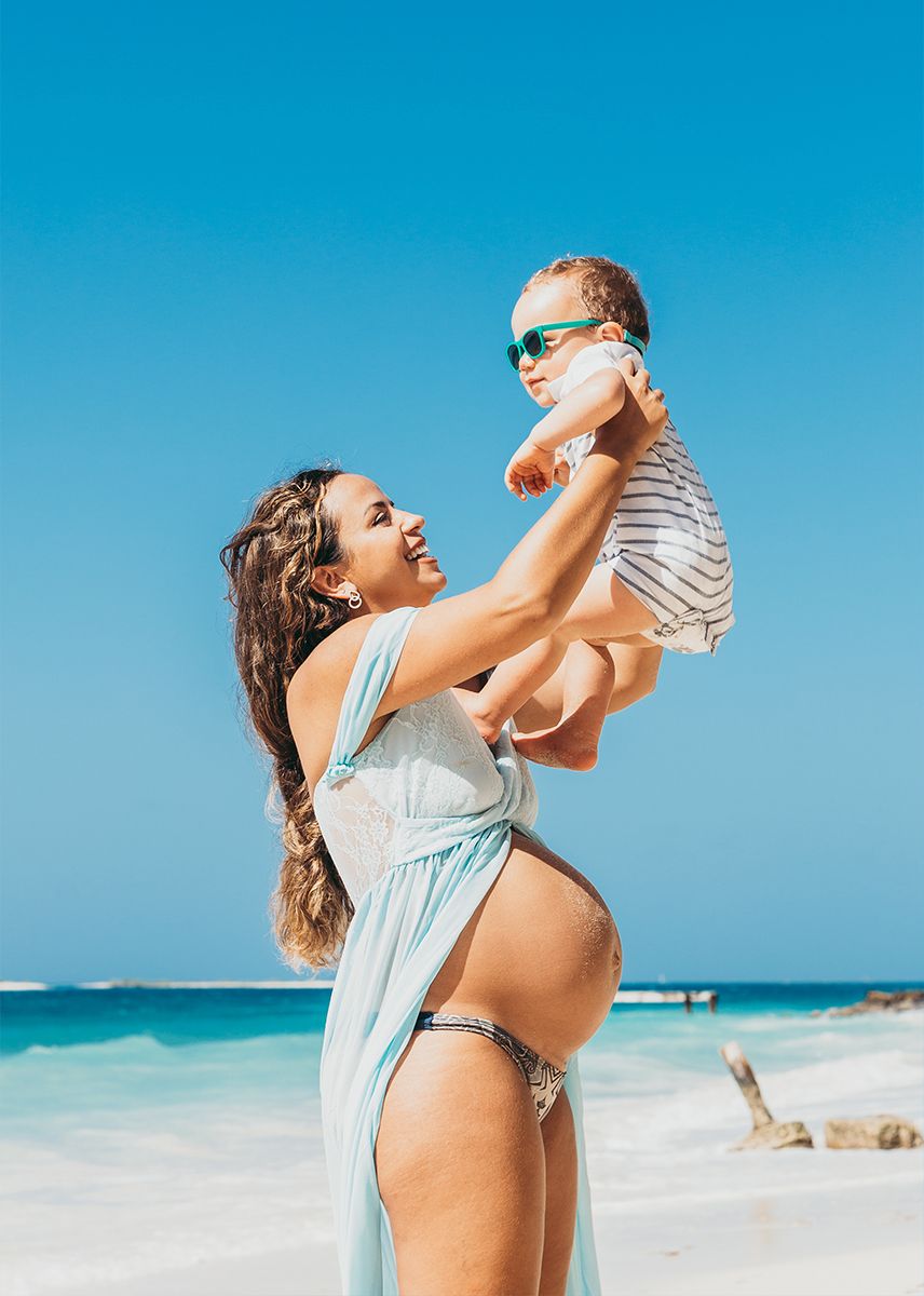 maternity pregnancy photoshoot aruba