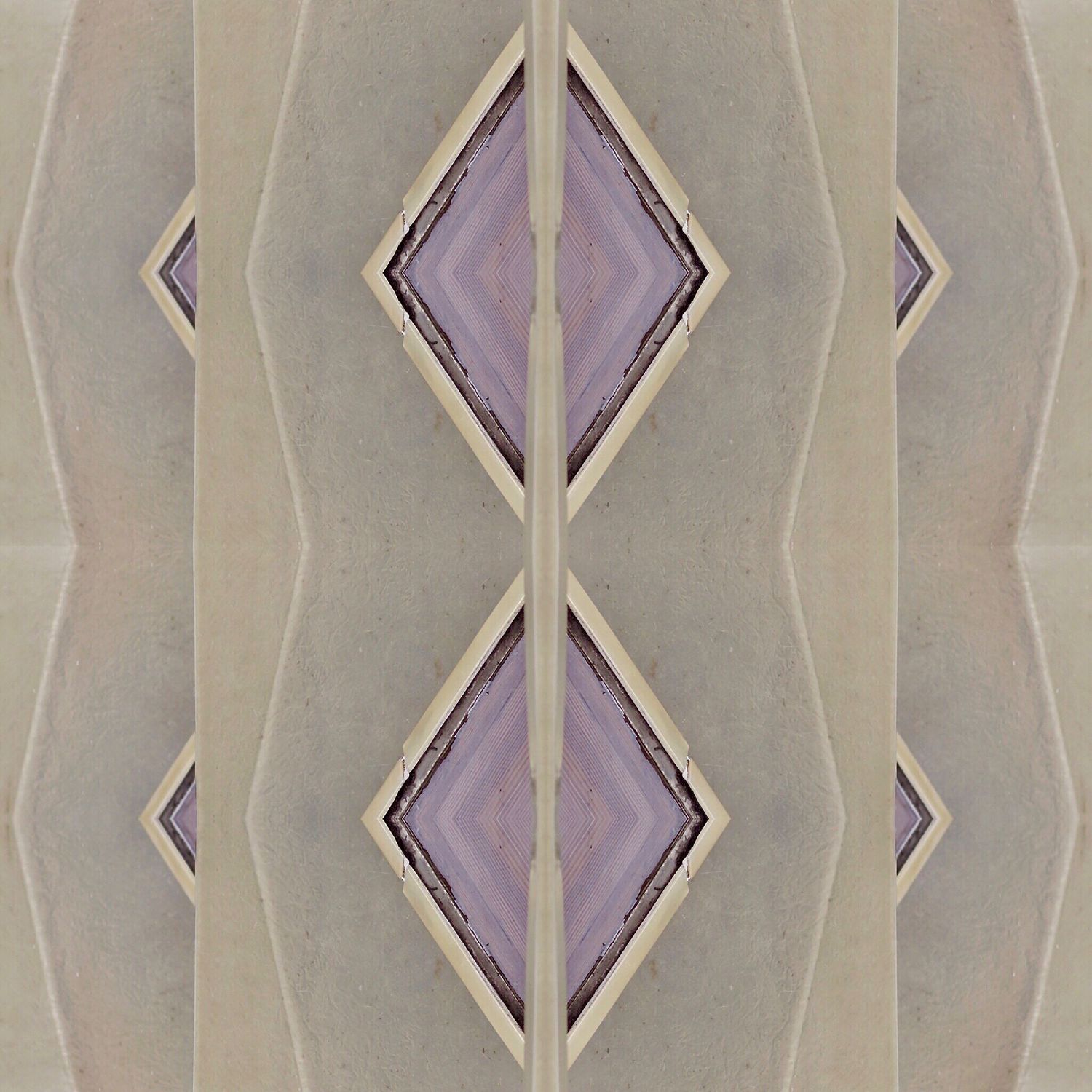 lincoln park abstract honeycomb purple green chicago