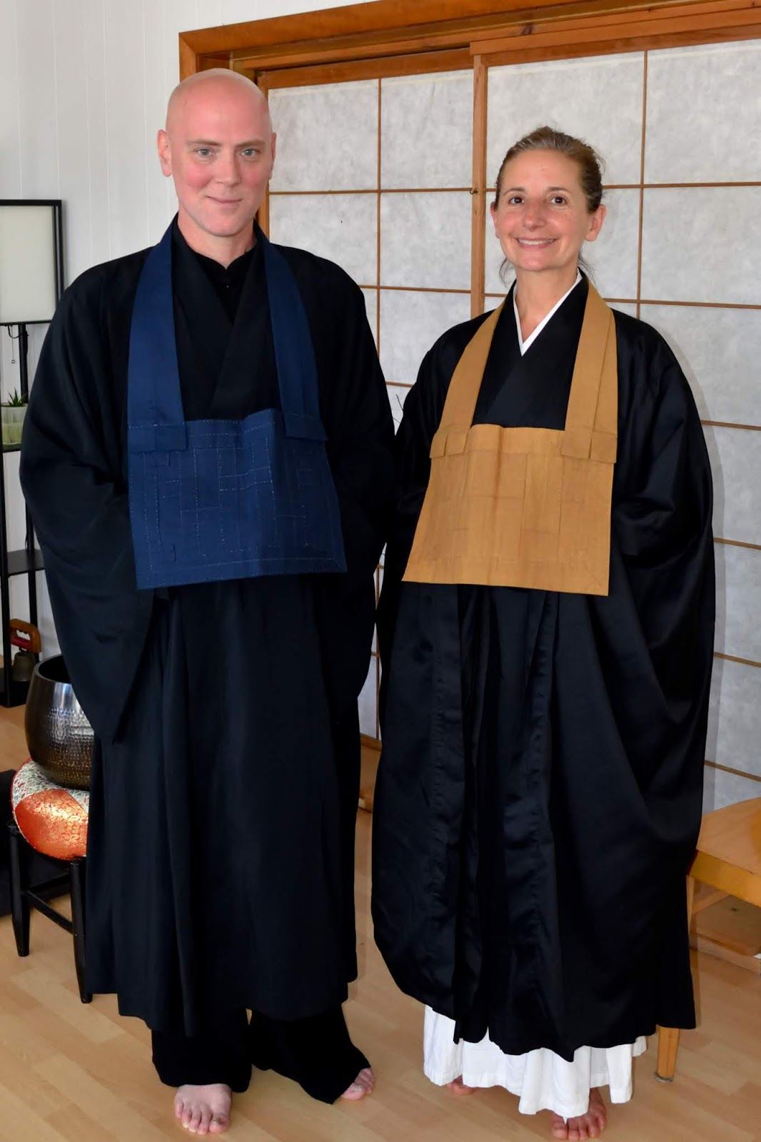 Jisho Gaishin Lita Kelley & Myozen Joan Amaral. Zen Center North Shore, Beverly, Massachusetts