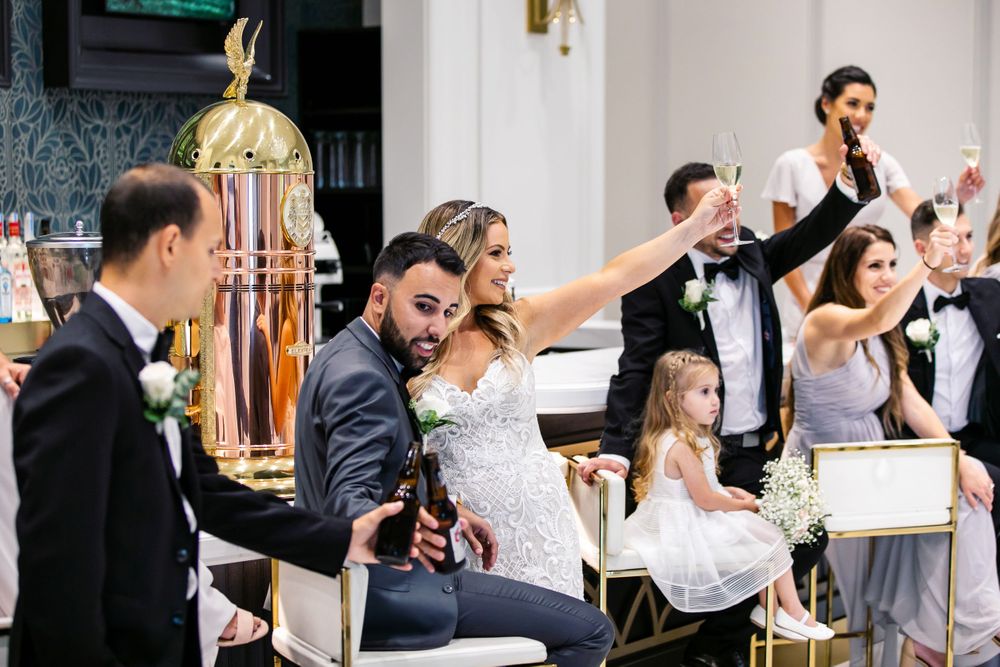 Cute and quirky little wedding in Schomberg and Arlington Estate by photographer Shawn Van Daele