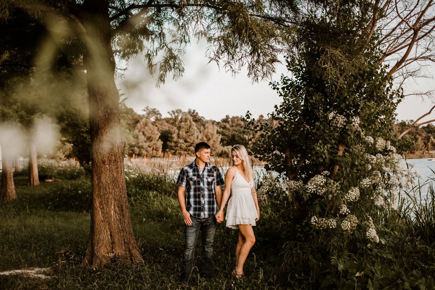 Engagement Photos at White Rock Lake, Dallas Tx
