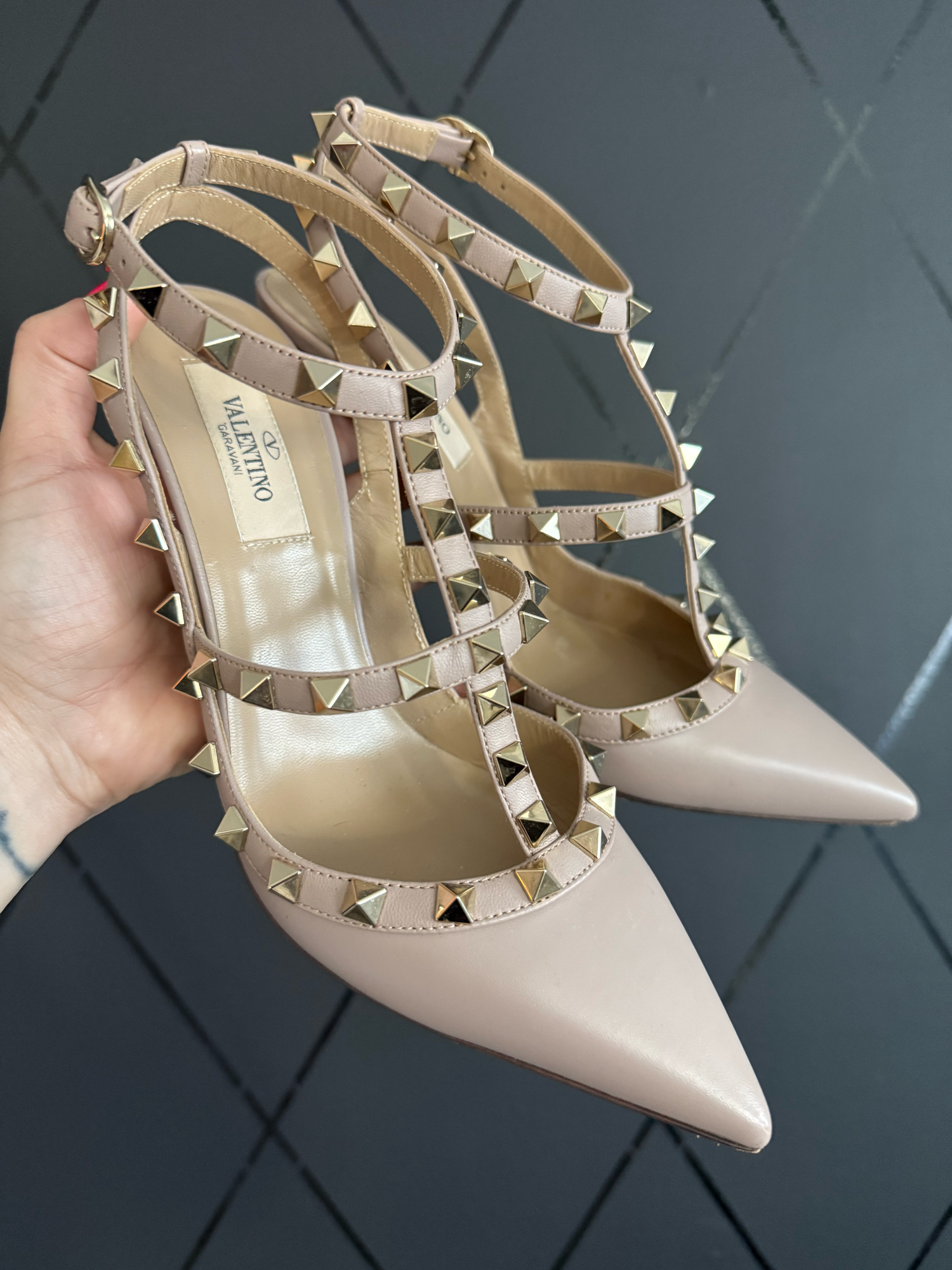 Valentino pumps for denver boudoir photography session