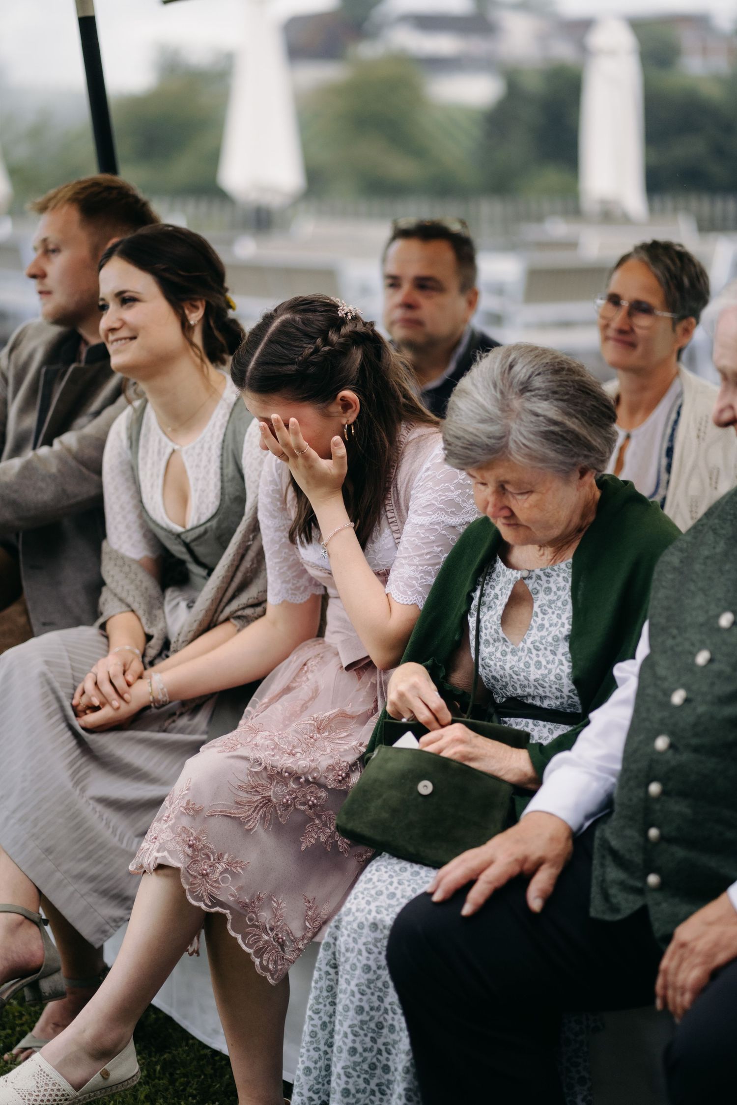 Emotionale Momente während der Trauung