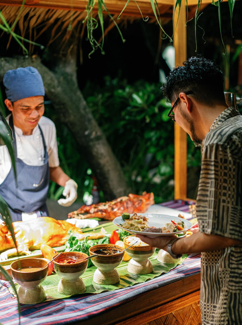 Amanpulo, Philippines wedding reception featuring luxurious decor and breathtaking sea views.
