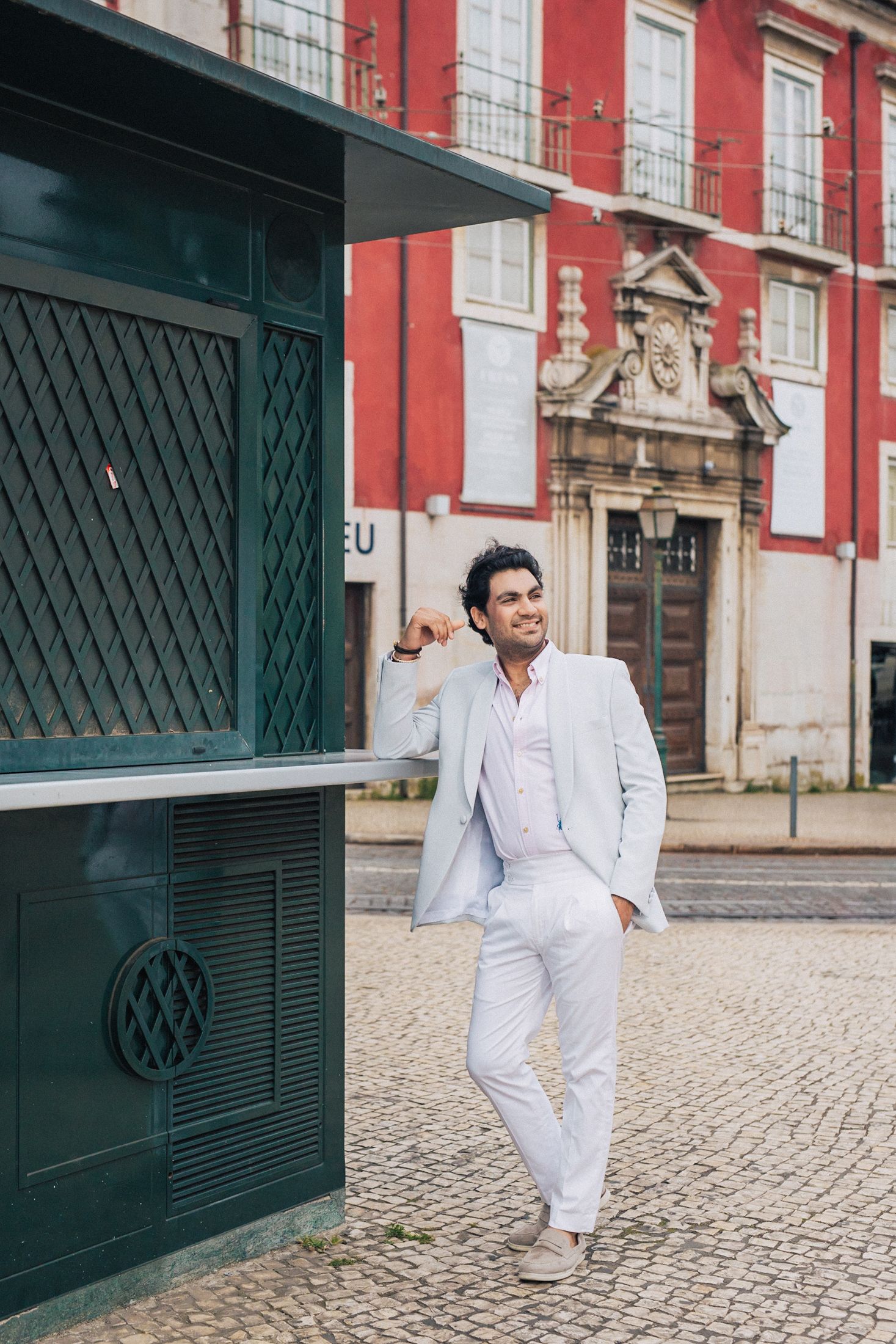 Pre-wedding photography in Lisbon for Indian couple visiting Portugal.