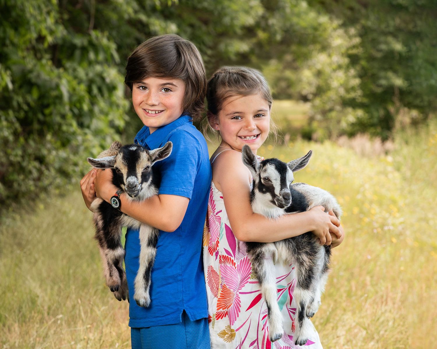 Heidi Harting Photography creates beautiful school portraits on the farm at Jem Learning in Duxbury, MA