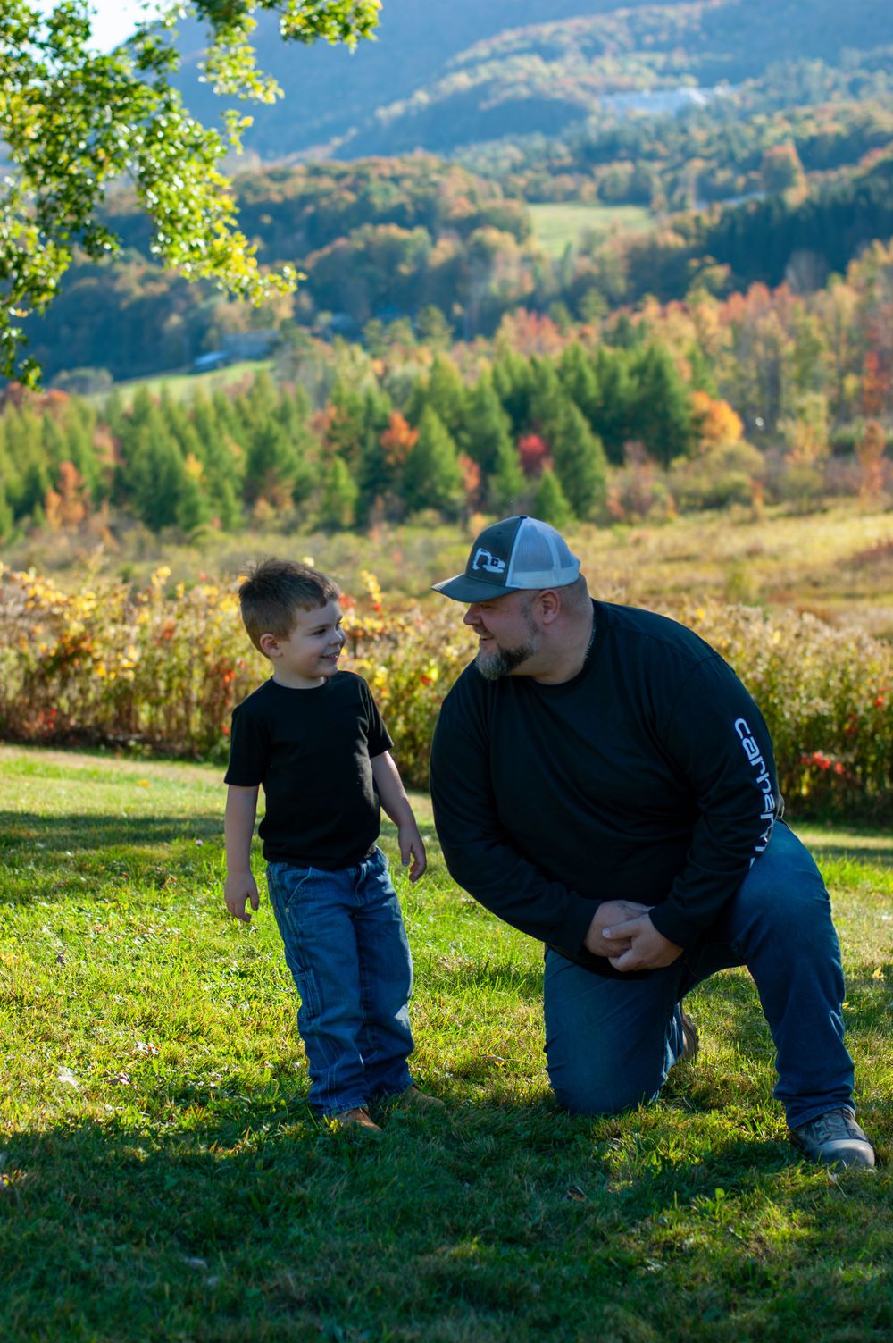 Father son moment